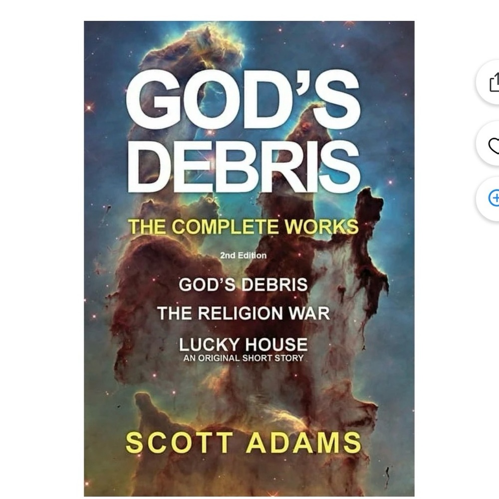 God's Debris: The Complete Works by Scott Adams (Hardcover) NWT